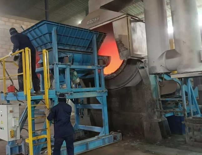 Fundición en horno rotatorio